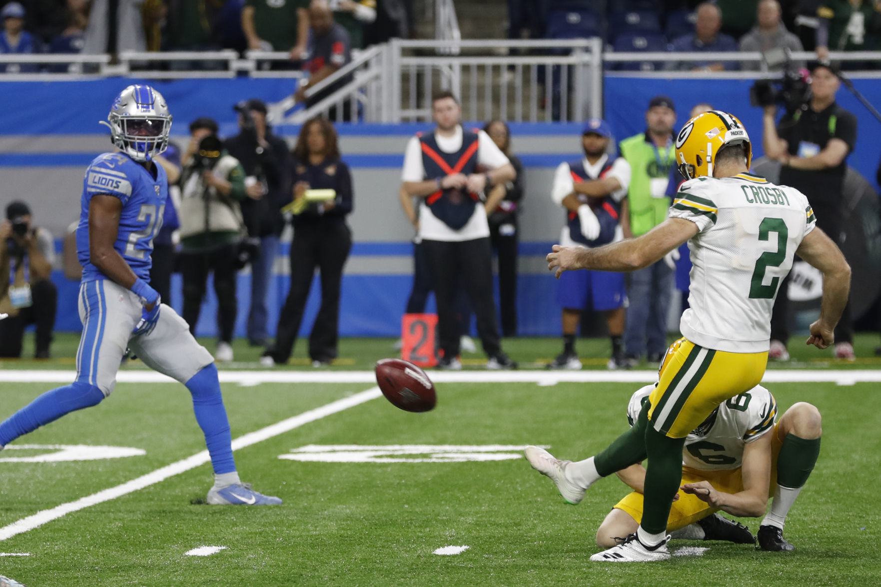Packers 23, Lions 20